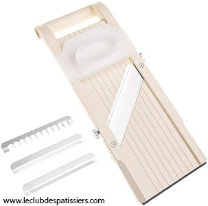 mandoline avec peigne - leclubdespatissiers