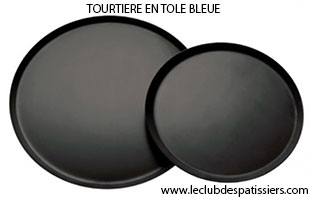 tourtiere en tole beue - leclubdespatissiers